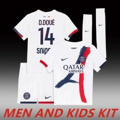 2025-26 PSG AWAY MEN AND KIDS KIT