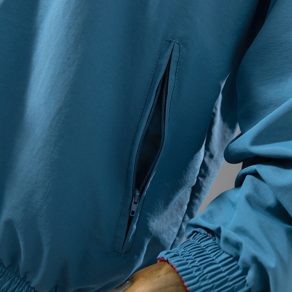 PORTUGAL REVERSIBLE JACKET WINDBREAKER - RED & CYAN