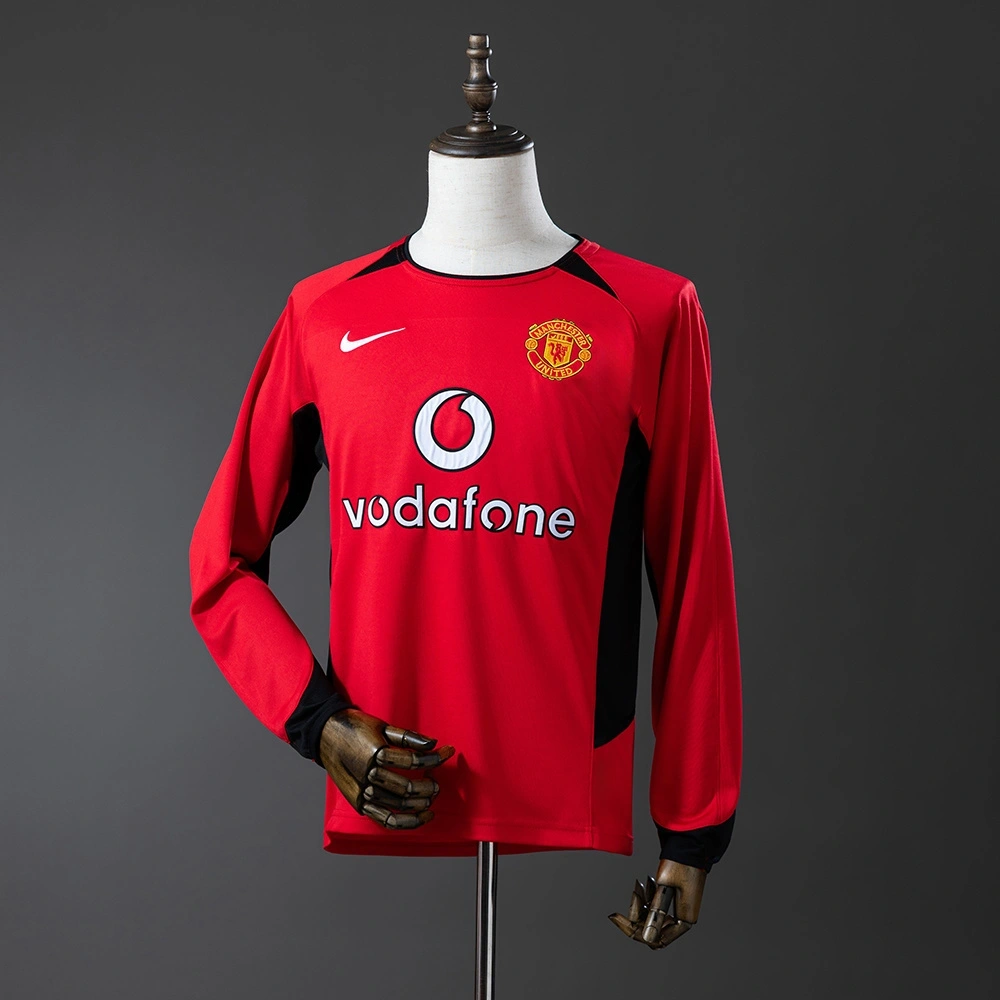 2002-04 MANCHESTER UNITED HOME LONG SLEEVE