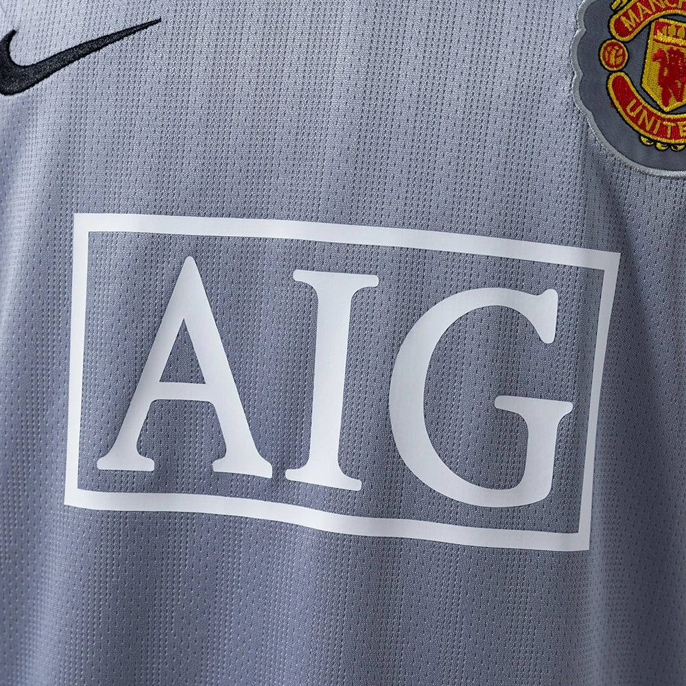 2007-08 MANCHESTER UNITED GK GREY LONG SLEEVE