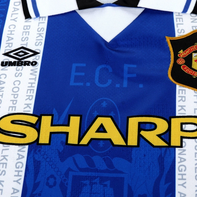 1994-96 MANCHESTER UNITED THIRD AWAY KIDS KIT