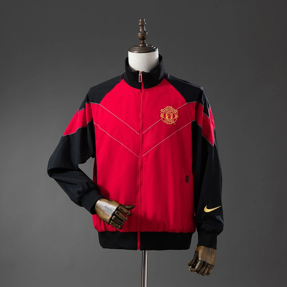 2006-07 MANCHESTER UNITED WINDBREAKER - BLACK & RED