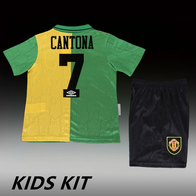 1992-94 MANCHESTER UNITED THIRD AWAY KIDS KIT
