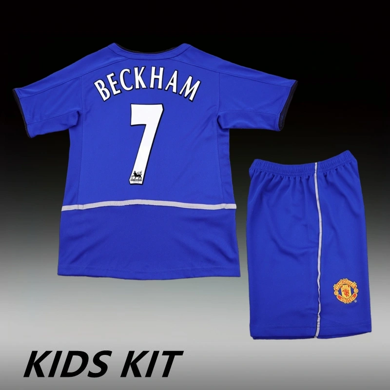 2002-04 MANCHESTER UNITED AWAY KIDS KIT