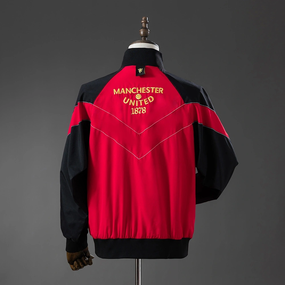 2006-07 MANCHESTER UNITED WINDBREAKER - BLACK & RED
