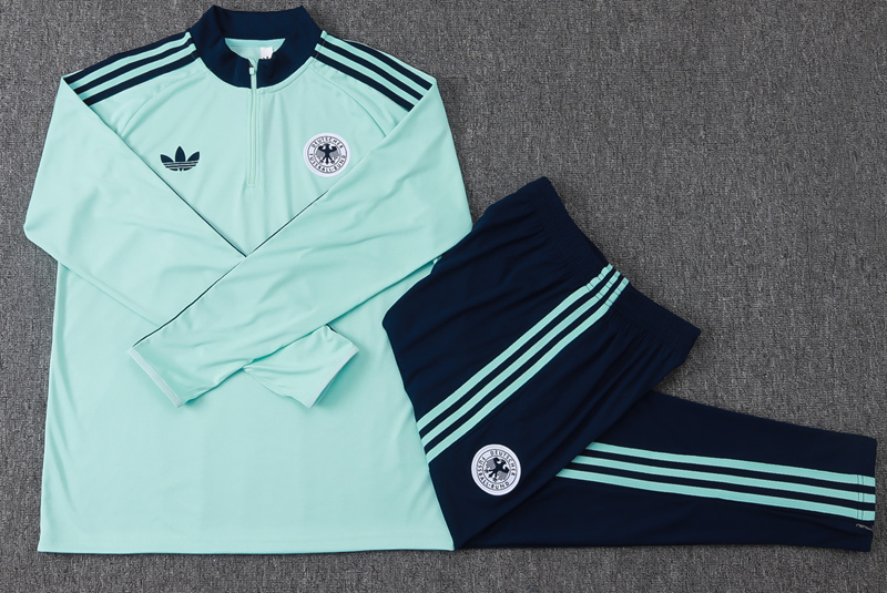 2026-27 GERMANY TRACKSUITS TRAINING SUIT-LIGHT GREEN