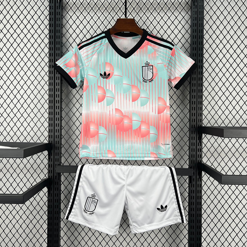 2026 BELGIUM WORLD CUP AWAY KIDS KIT