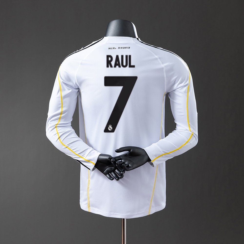 2009-10 REAL MADRID HOME LONG SLEEVE (PLAYER VERSION)
