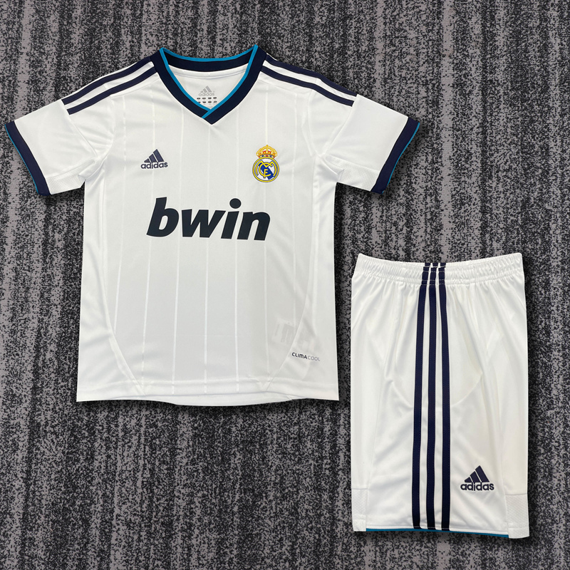 2012-13 REAL MADRID HOME KIDS KIT