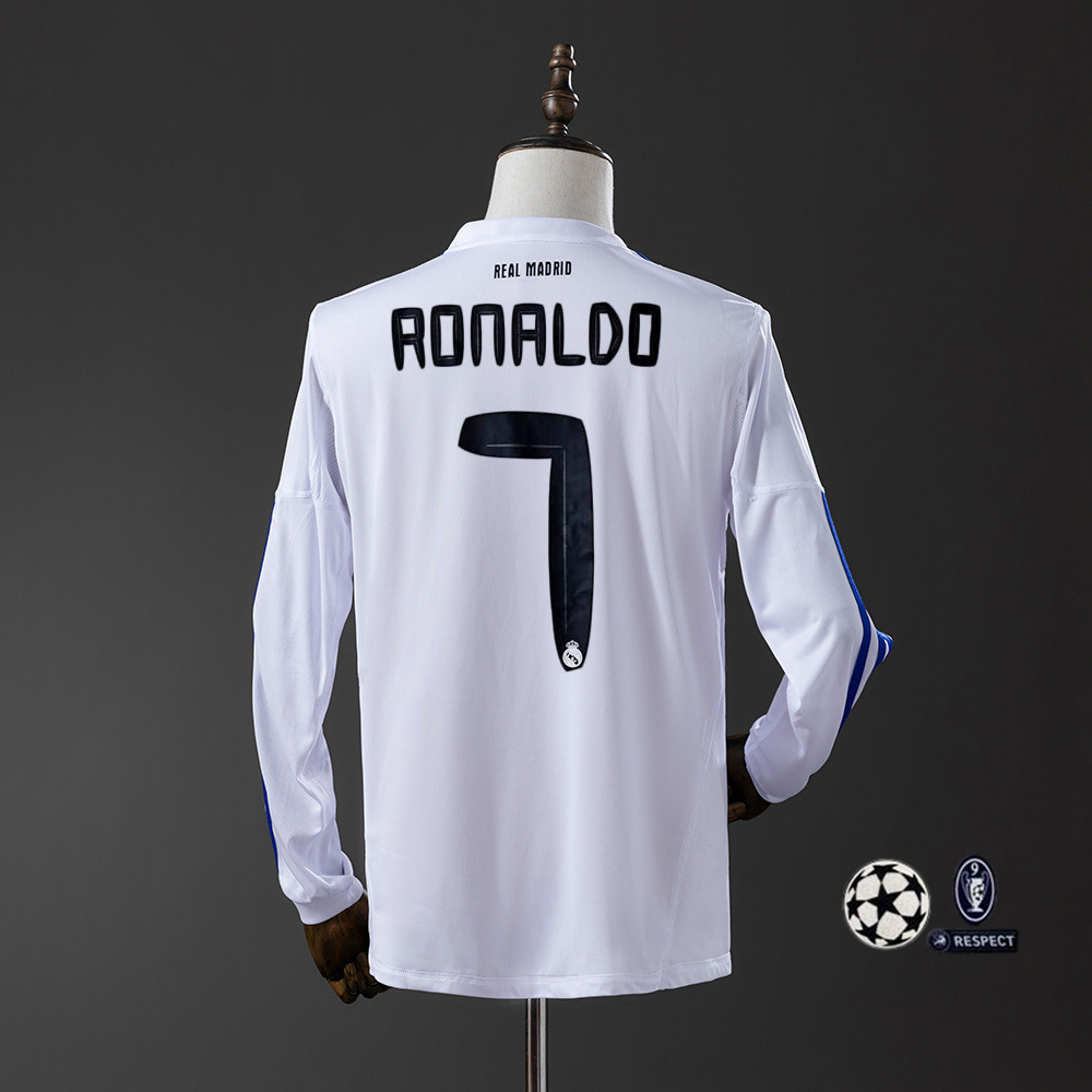 2010-11 REAL MADRID LONG SLEEVE HOME (FAN VERSION)