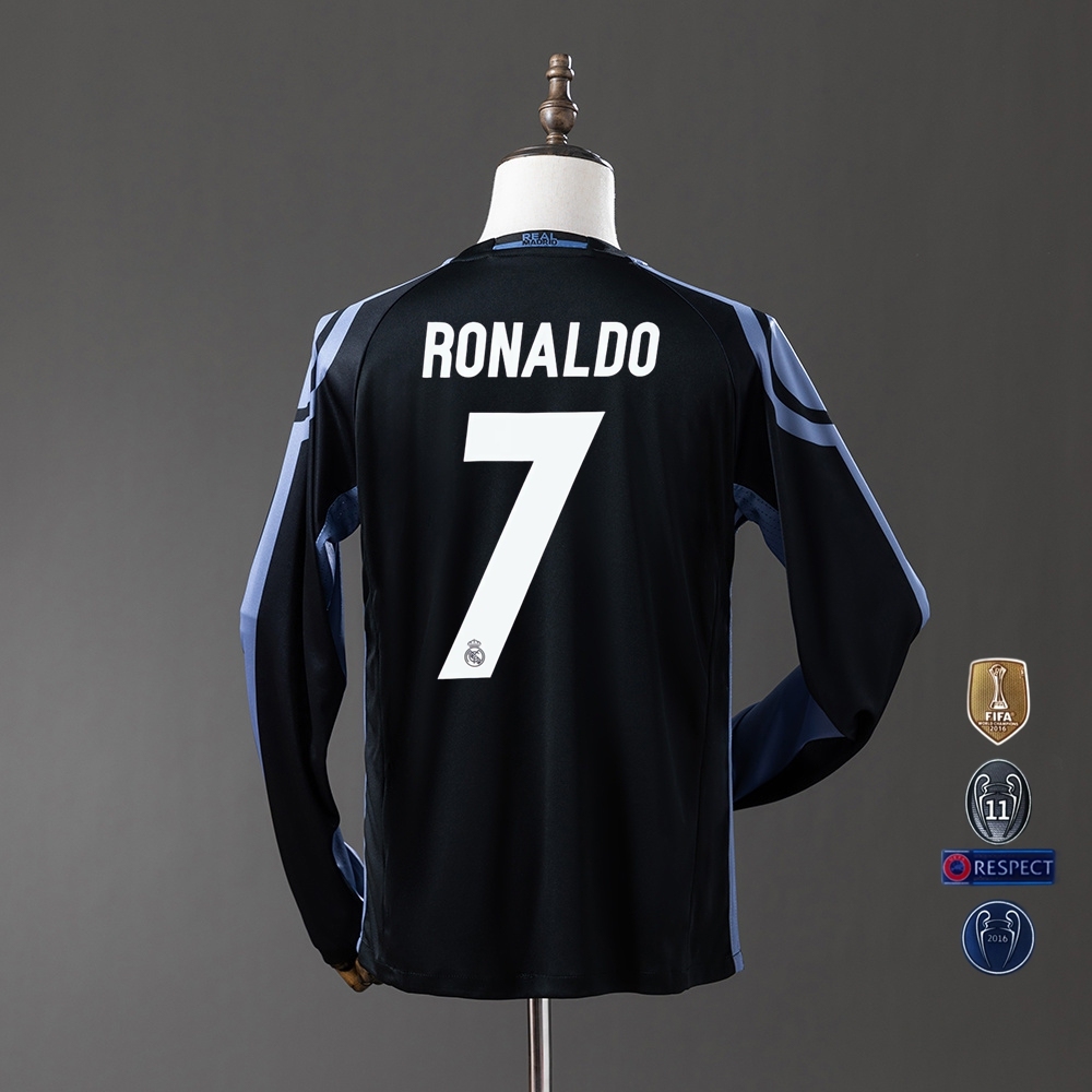 2016-17 REAL MADRID THIRD AWAY LONG SLEEVE