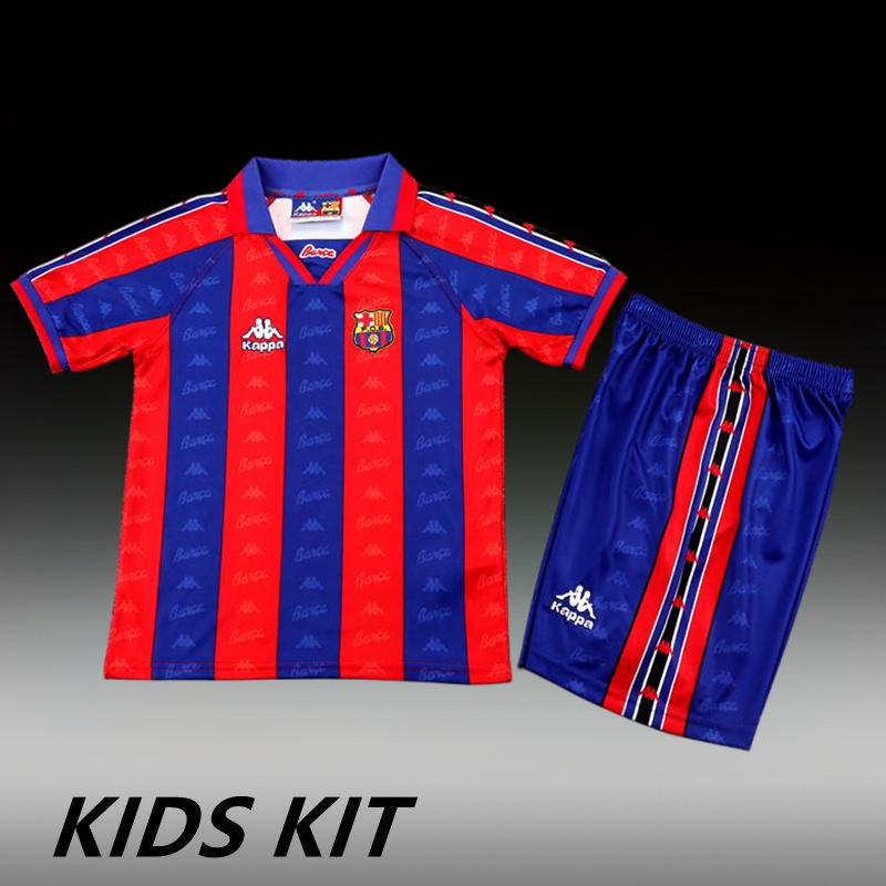1995-97 BARCELONA HOME KIDS KIT