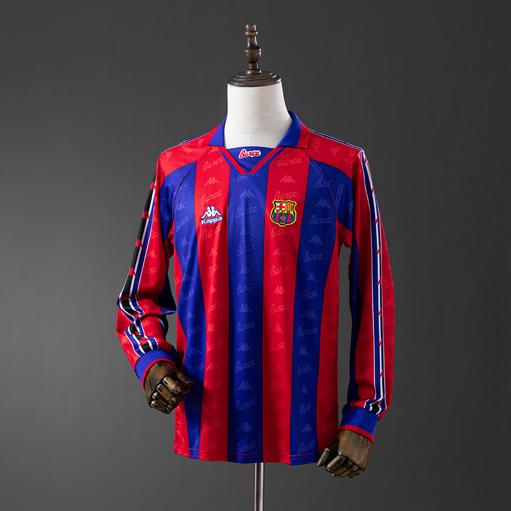1995-97 BARCELONA HOME LONG SLEEVE