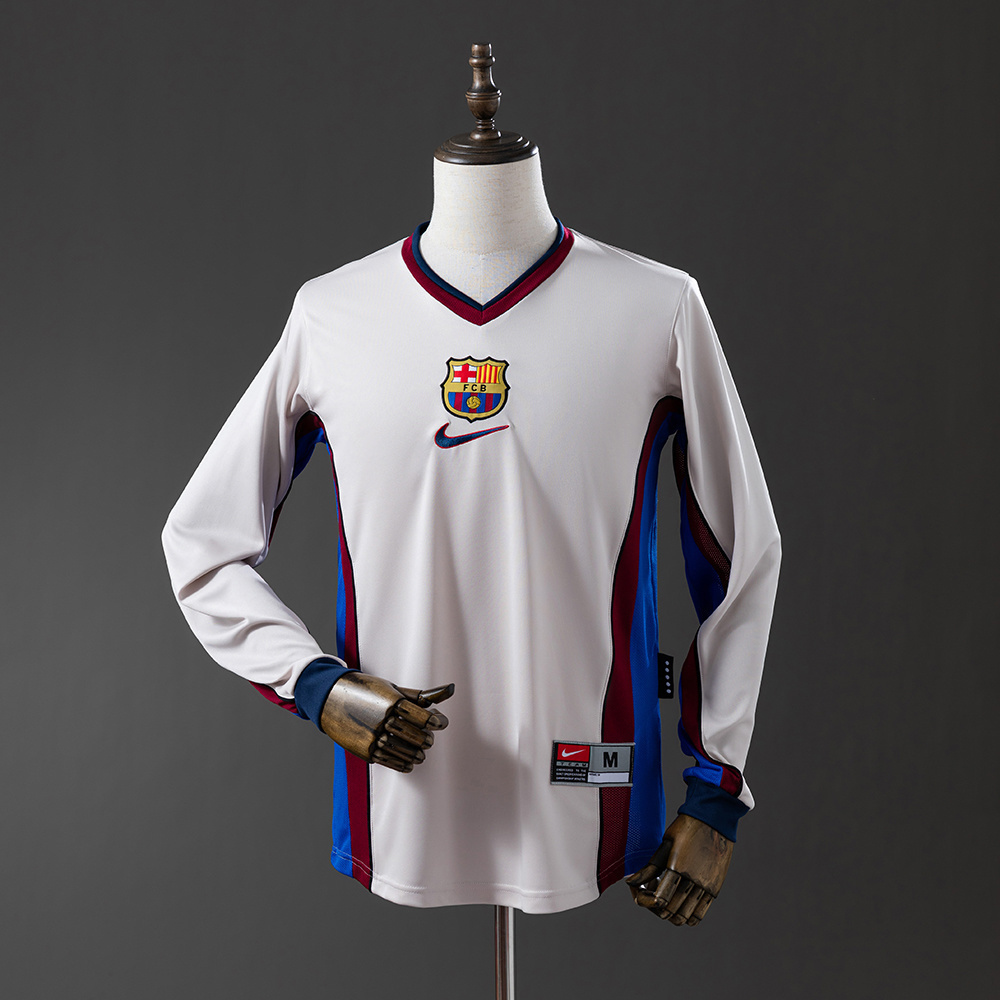 1998-99 BARCELONA AWAY LONG SLEEVE