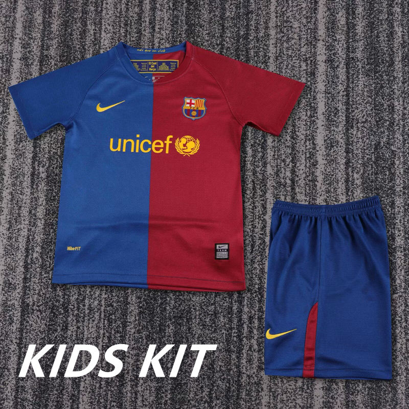 2008-09 BARCELONA HOME KIDS KIT