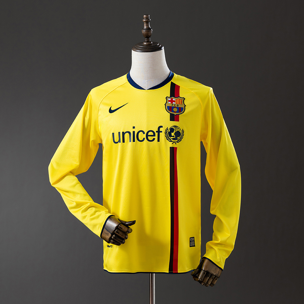 2008-09 BARCELONA AWAY LONG SLEEVE