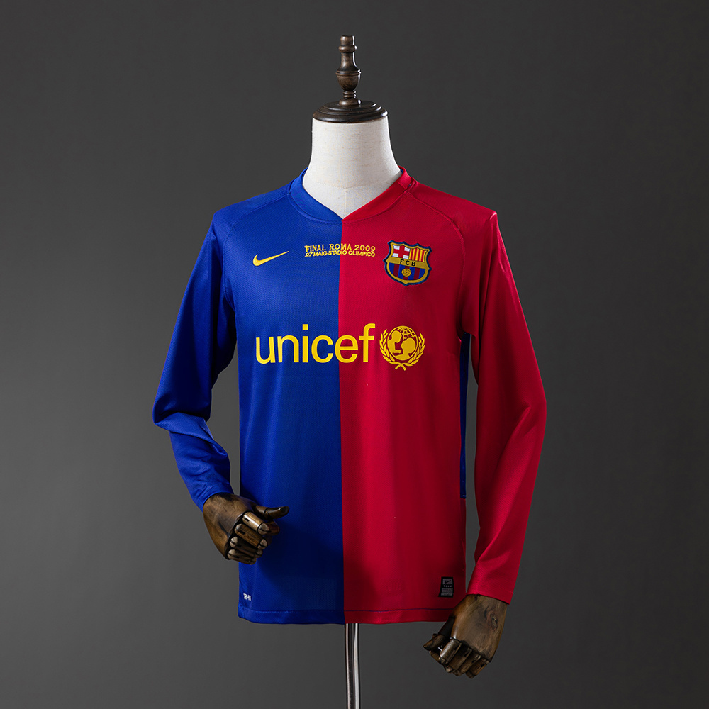 2008-09 BARCELONA HOME LONG SLEEVES (UEFA CHAMPIONS LEAGUE)