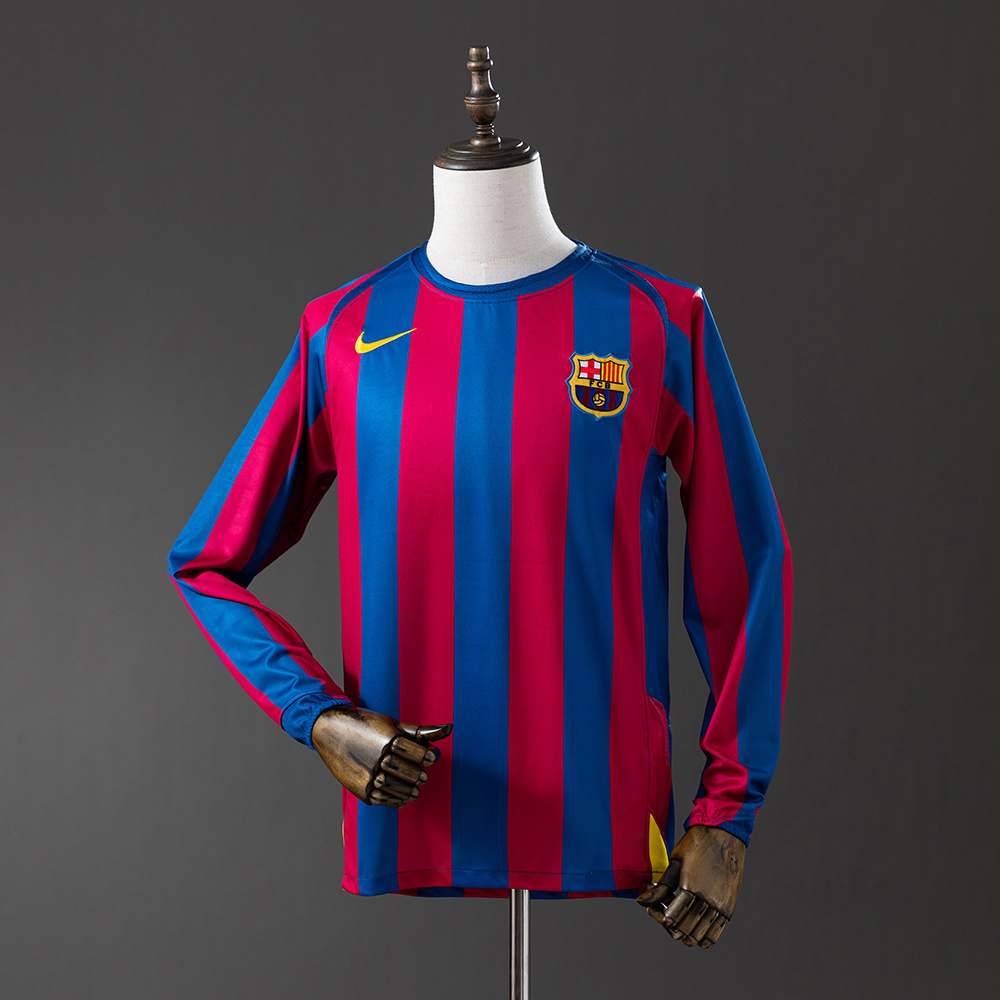 2005-06 BARCELONA HOME LONG SLEEVE