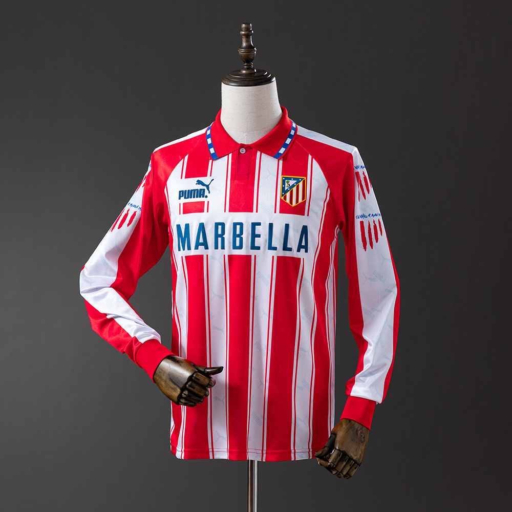 1994-95 ATLETICO MADRID HOME LONG SLEEVE