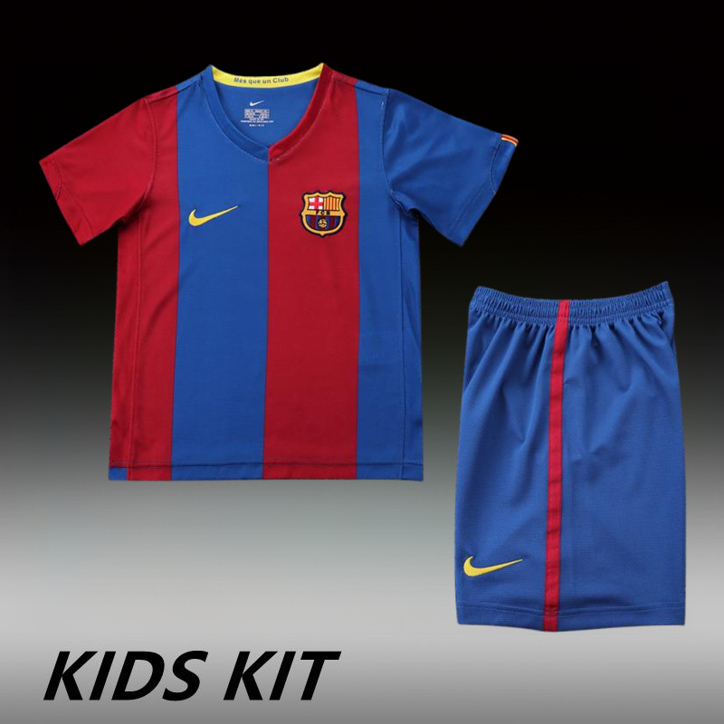 2006-07 BARCELONA HOME KIDS KIT