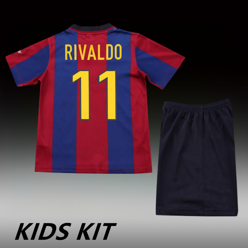 1998-99 BARCELONA HOME KIDS KIT