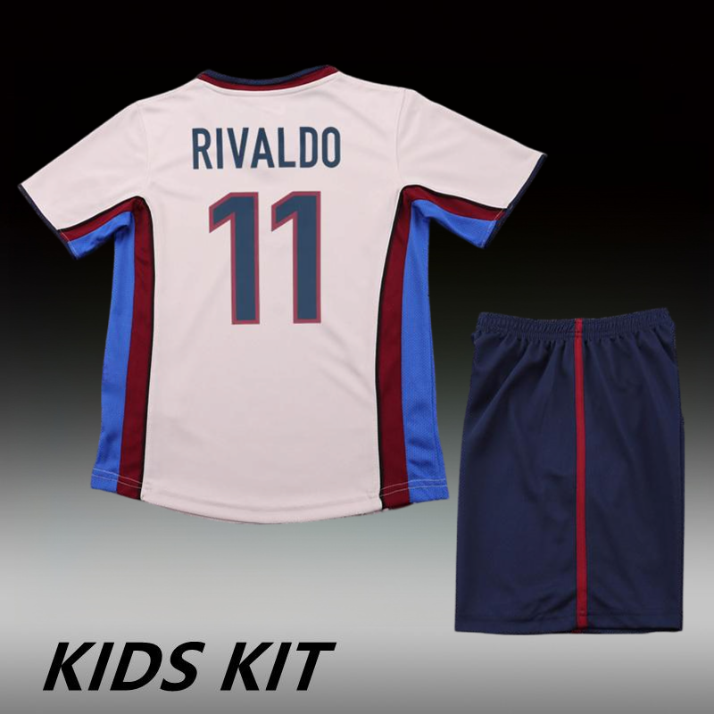 1998-99 BARCELONA AWAY KIDS KIT