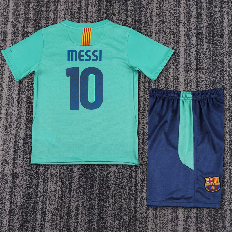 2010-11 BARCELONA AWAY KIDS KIT