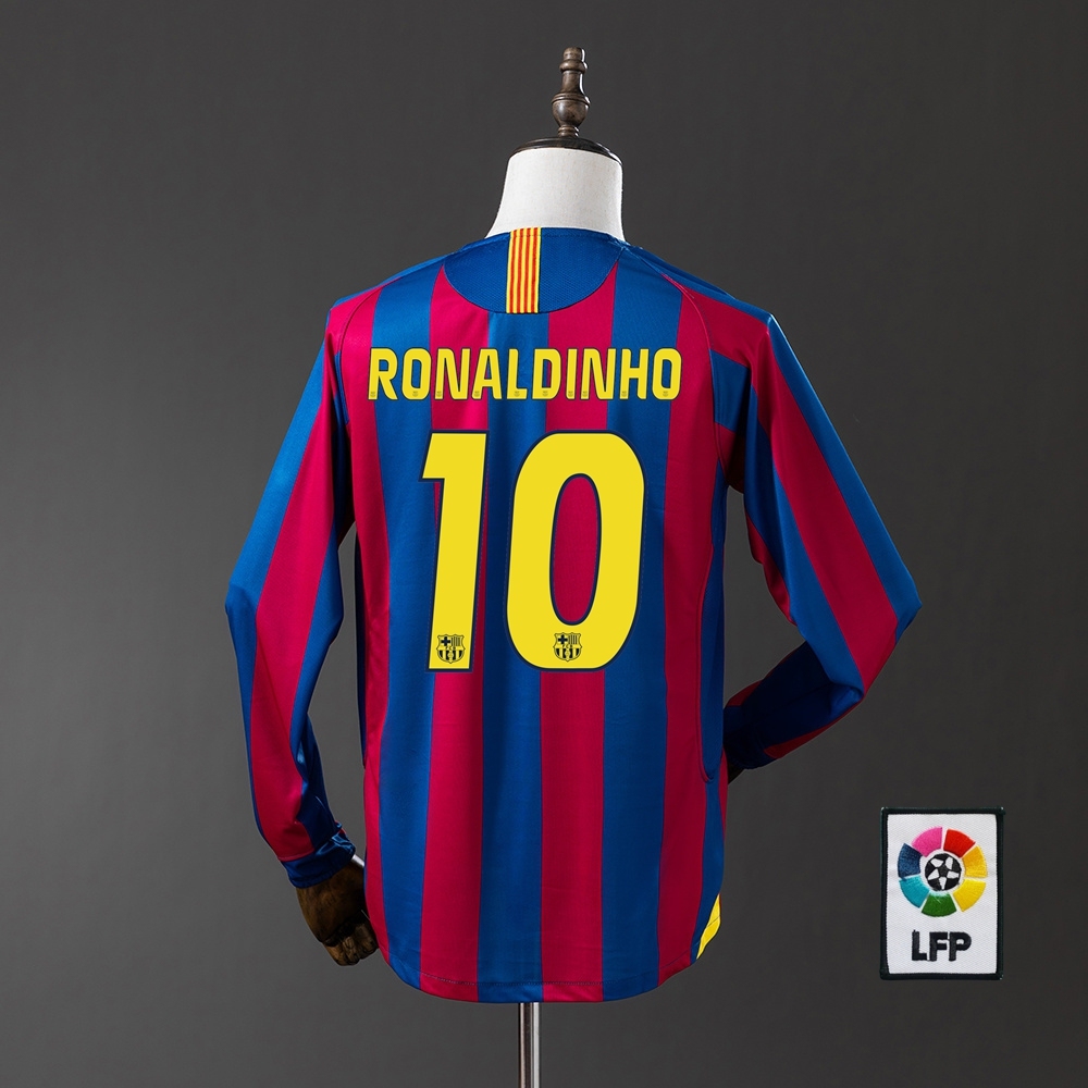 2005-06 BARCELONA HOME LONG SLEEVE