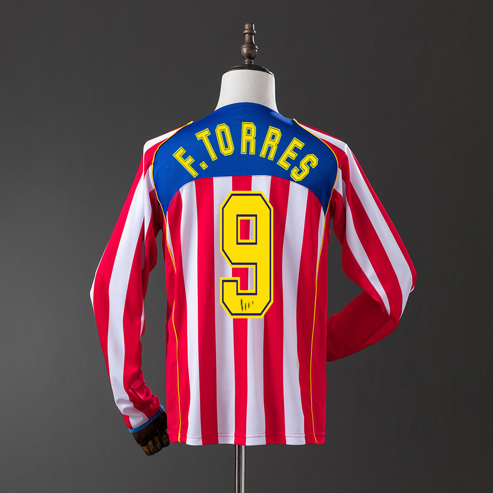2004-05 ATLETICO MADRID HOME LONG SLEEVE