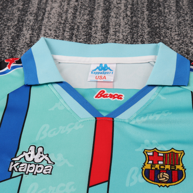 1995-97 BARCELONA AWAY KIDS KIT