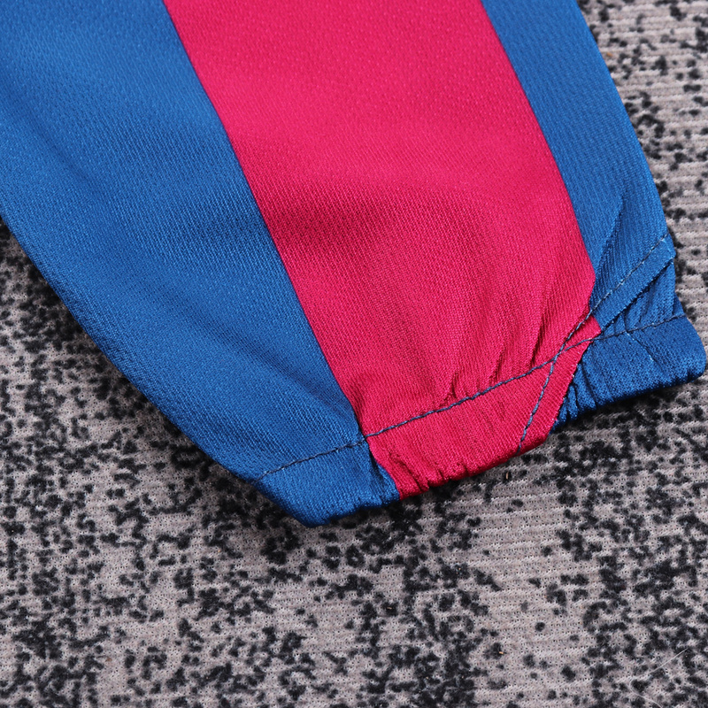 2005-06 BARCELONA HOME LONG SLEEVE KIDS KIT
