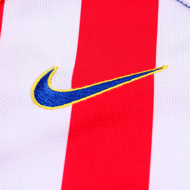 2004-05 ATLETICO MADRID HOME LONG SLEEVES KIDS KIT