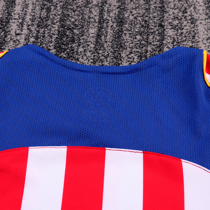 2004-05 ATLETICO MADRID HOME LONG SLEEVES KIDS KIT
