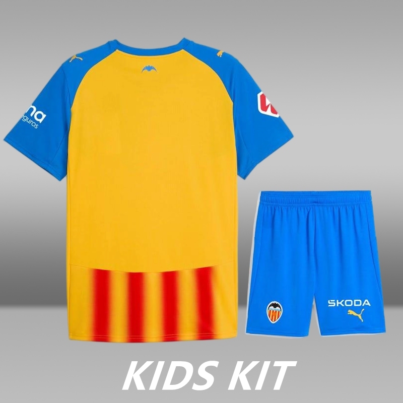 2025-26 VALENCIA THIRD AWAY KID KIT