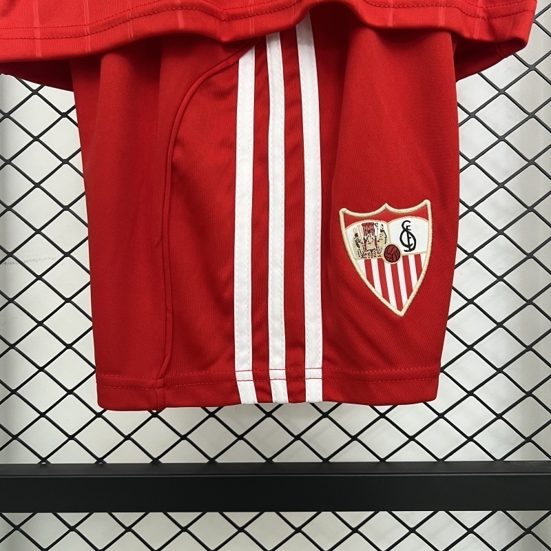 2025-26 SEVILLA FC AWAY KIDS KIT