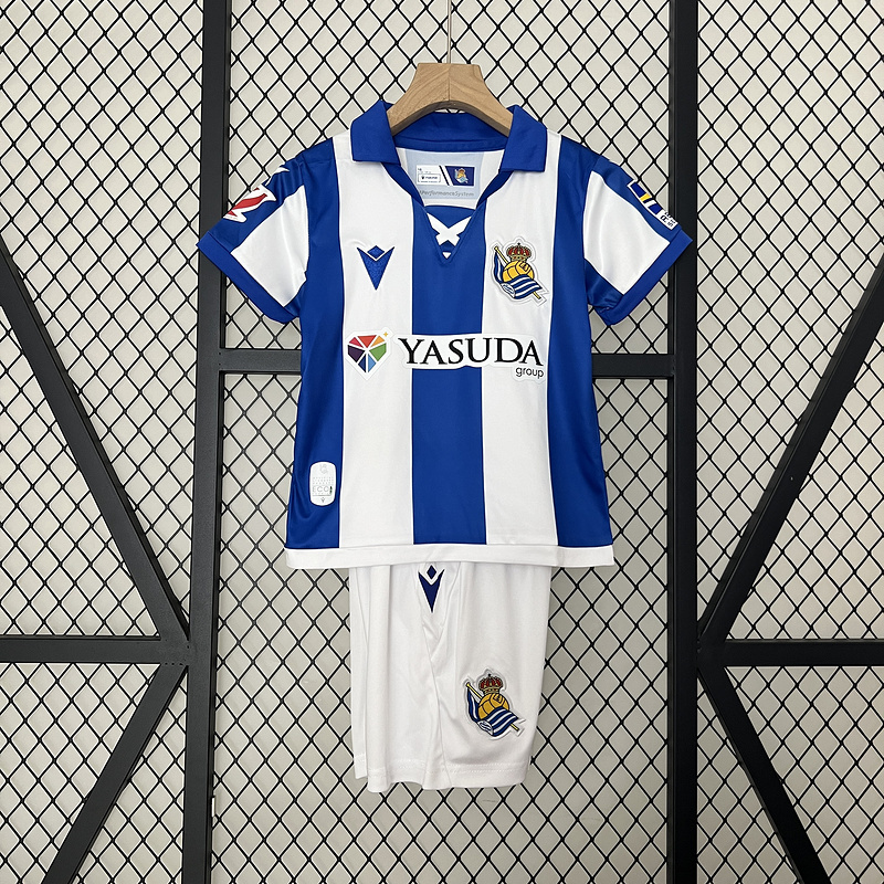24-25 REAL SOCIEDAD HOME KIDS KIT