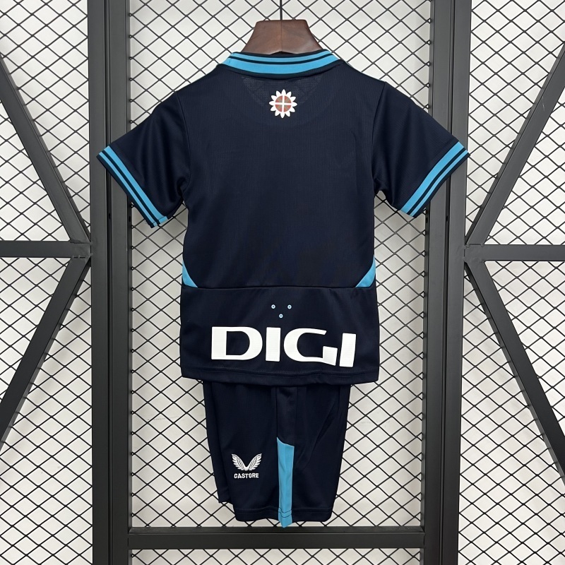 2025-26 ATHLETIC BILBAO AWAY KIDS KIT