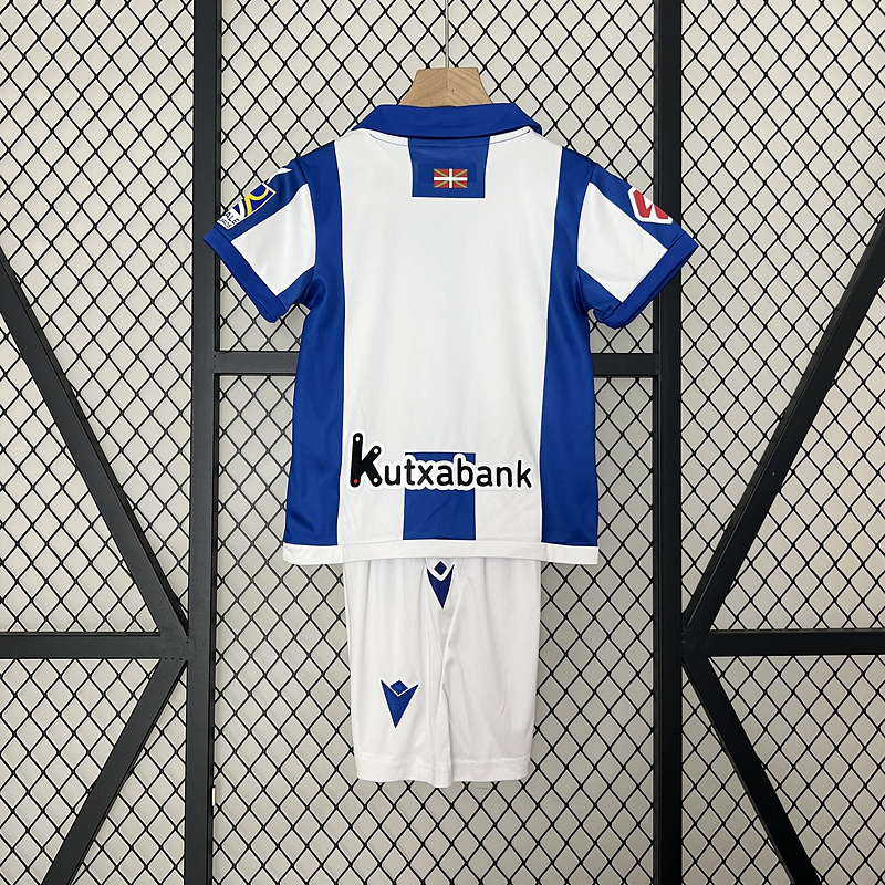 24-25 REAL SOCIEDAD HOME KIDS KIT