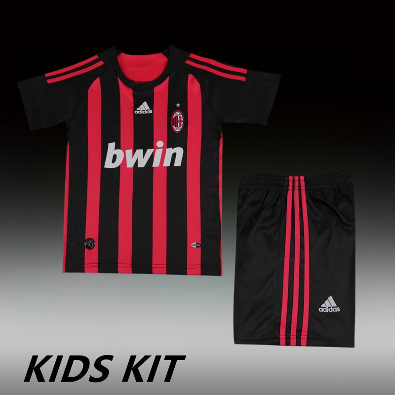 2008-09 AC MILAN HOME KIDS KIT