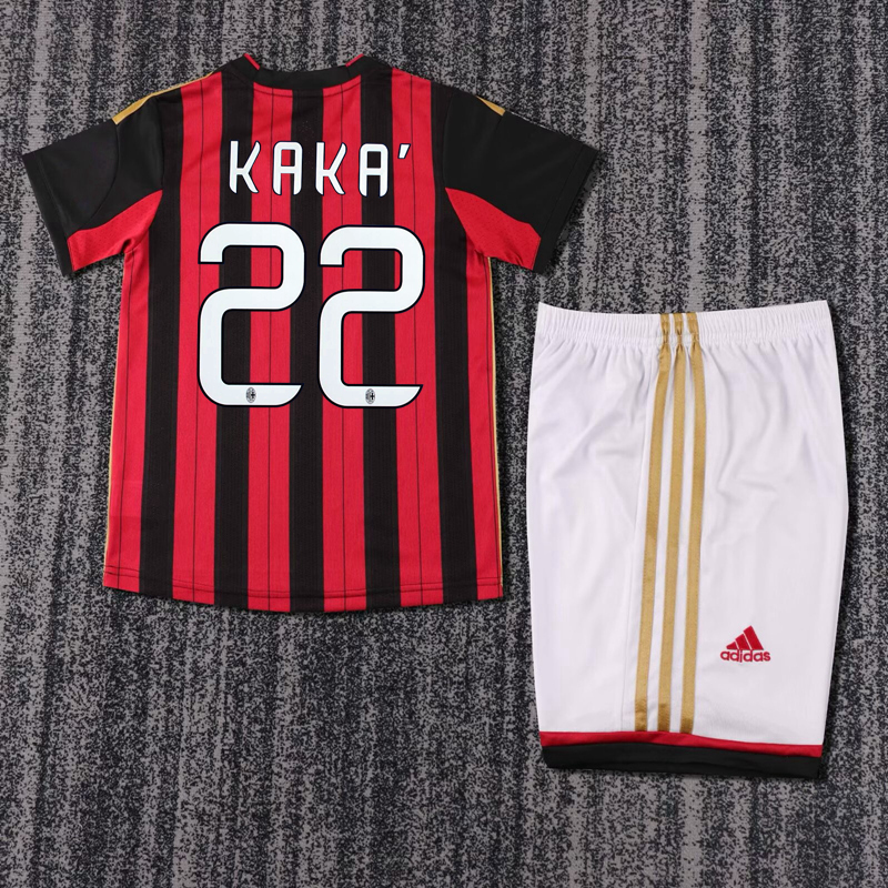 2013-14 AC MILAN HOME KIDS KIT