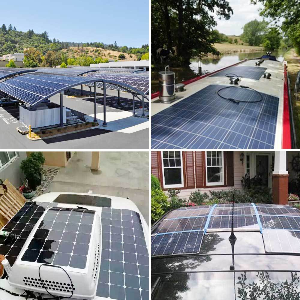 Solar flexible panel