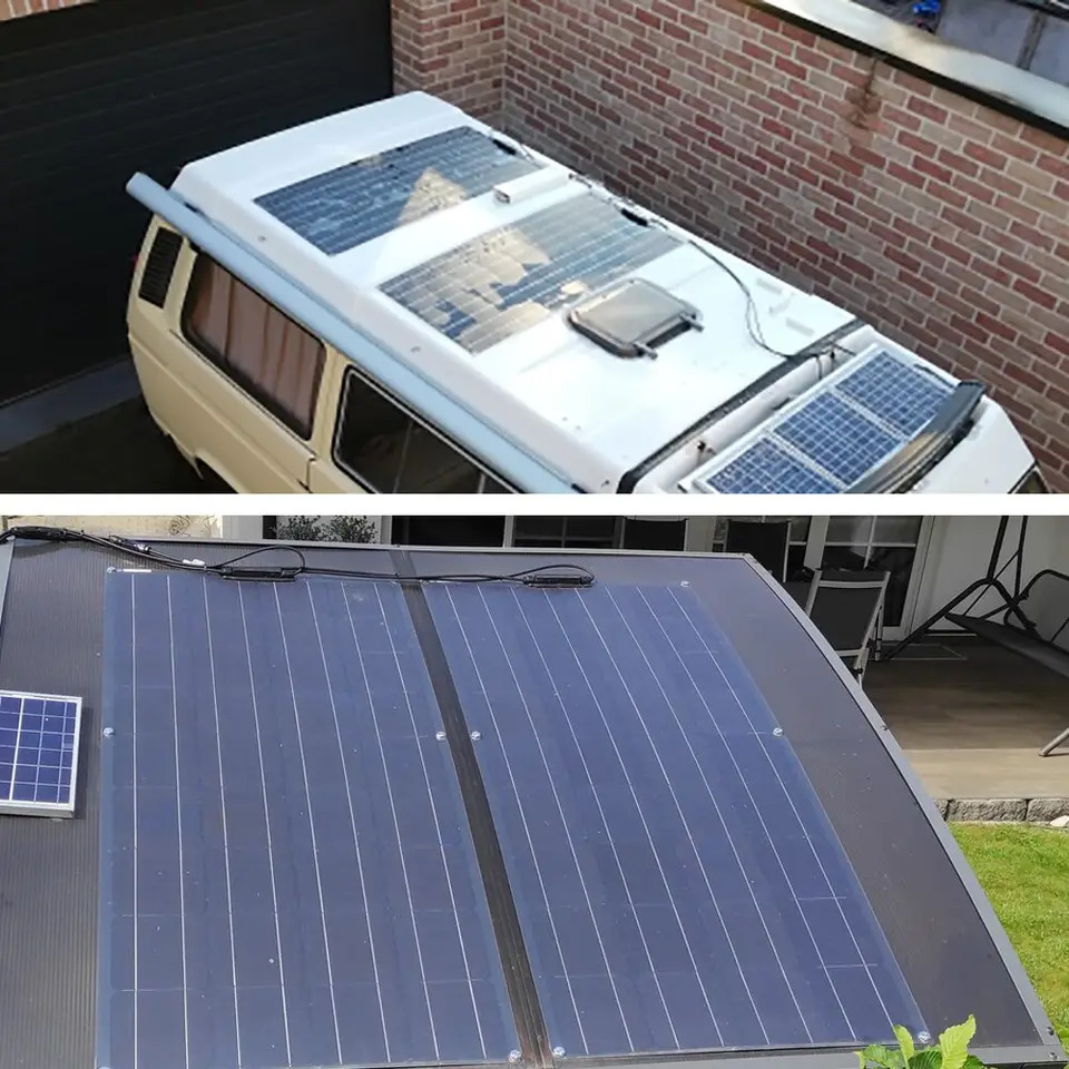 Solar flexible panel