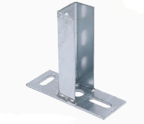 Photovoltaic hot-dip galvanized triangular connector photovoltaic base