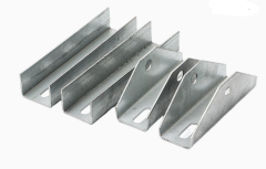 Photovoltaic hot-dip galvanized triangular connector photovoltaic base