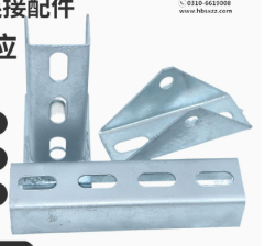 Photovoltaic hot-dip galvanized triangular connector photovoltaic base