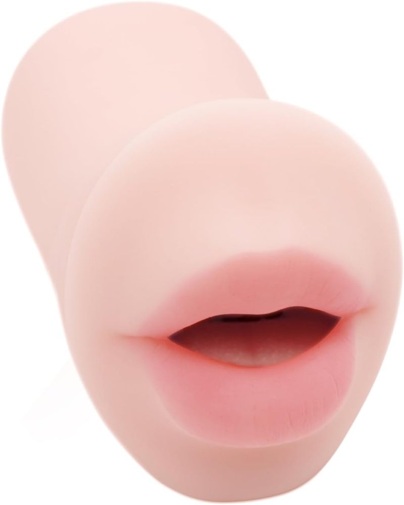 Deep Throat Blow Job Signature Stroker, Sex Toys for Men, Realistic RUSHSKIN Close-Ended Pocket Pal Oral Adult Toy for Man Masturbation