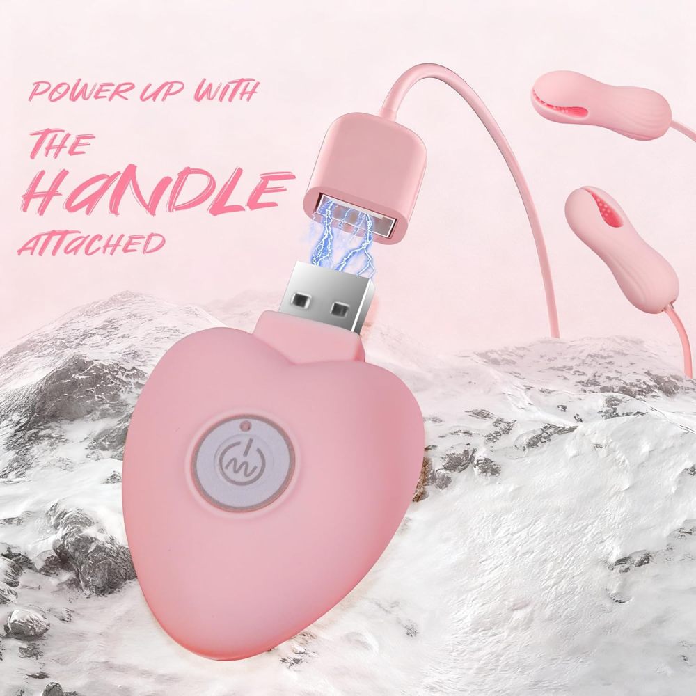 Vibrating Nipple Clamps BDSM Nipple Toys Women Sex Toys, G Spot Vibrator for Women with 20 Vibration Modes Silicone Nipple Vibrator Remote Control Female Sexual Pleasure Tools Couples Adult Toys