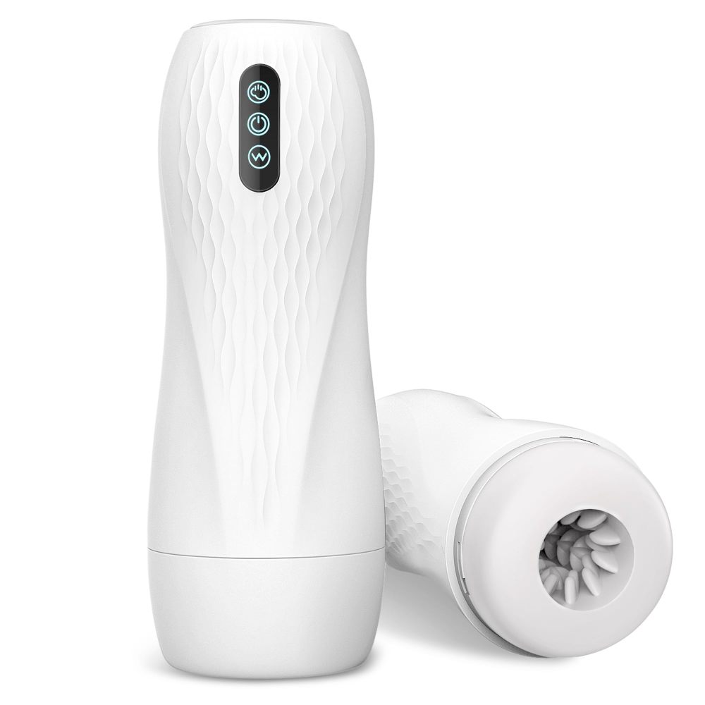 Automatic Male Masturbator Penis Pump，Sex Toys for Men Pocket Pussy Male Stroker Blowjob Machine with 5 Sucking & 10 Vibrating