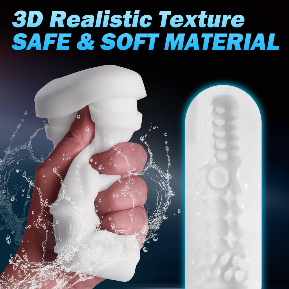 Automatic Male Masturbator Penis Pump，Sex Toys for Men Pocket Pussy Male Stroker Blowjob Machine with 5 Sucking & 10 Vibrating