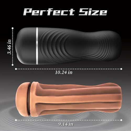 Anal Male Masturbator Cup Sex Toys for Men, Realistic Anal Sex with 8.5in Depth Pocket Pussy Stroker, Man Masturbation Cup for Penis Stimulator